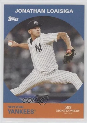 2022 Topps 582 Montgomery Club Set 5 Jonathan Loaisiga #9 - Image 1 of 2
