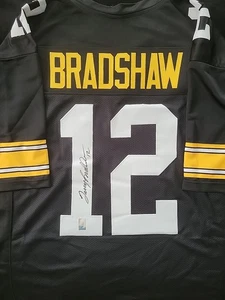 Terry Bradshaw Signed Jersey #12 Steelers QB Autogramm Trikot mit Holo COA - Bild 1 von 7