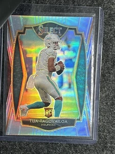 Panini Select Premier Level Silver Prizm 145 2020 Tua Tagovailoa Rookie RC PHINS - Imagen 1 de 2