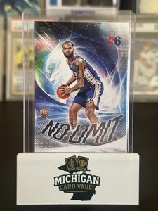 2025 Topps No Limit Johni Broome #NL-35 (RC) Philadelphia 76ers Basketball - Picture 1 of 2