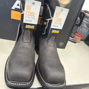 Ariat Herren Workhog XT VentTEK Bold Carbon Zehe Stiefel Eisen Kaffee - Größe wählbar - Bild 1 von 10