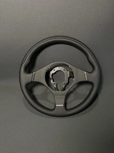 Mitsubishi Lancer Evolution 7 8 9 Evo Steering Wheel MOMO Leather Restored - Picture 1 of 10