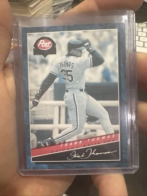 FRANK THOMAS 1994 POST Proof Blue No 1994 Collection Variation - Image 1 of 2