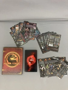 Mortal Kombat Collectible Lot - 28 Rare Large Cards-Art Mortal Kombat Book-Guide - Picture 1 of 11