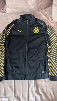 BVB Borussia Dortmund Trainingsjacke Gr L Puma sehr guter Zustand - Bild 1 von 4
