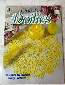 House of White Birches One-Day Doilies #101065 16 Quick Doily Patterns