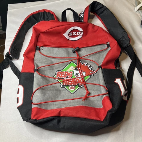 Cincinnati Reds Heads Backpack - #19 Joey Votto - Kids Club Member Fan Souvenir Cover