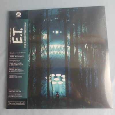 E.T. the Extra-Terrestrial Soundtrack vinyl 2LP Full Moon Variant Mondo SEALED - Image 1 of 4