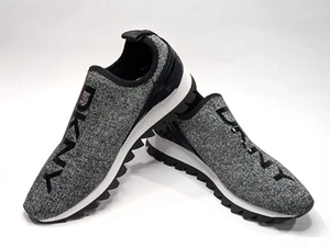 DKNY Black/Silver Women's Slip On Sneakers - Size 6.5 NWOB - Picture 1 of 10