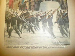 LITTORIALI DELLA NEVE A CORTINA SFILANO A STARACE ROGO SU PIROSCAFO CINESE - Imagen 1 de 2