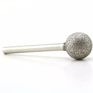 Brocas de molienda de diamantes con cabeza esférica de 20 mm 3/4" con punta de bola redonda - Imagen 1 de 11