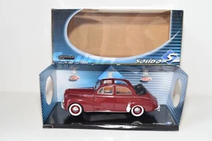 A62 1:18 SOLIDO 8156 PEUGEOT 203 DECOUVRABLE 1954 MAROON MIB - Bild 1 von 14