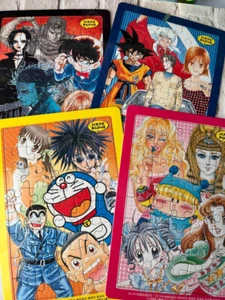 BERSERK JAPAN PUZZLE X4 POSTCARD MANGA DAY VAGABOND CONAN NANA DRAGON BALL - Picture 1 of 2