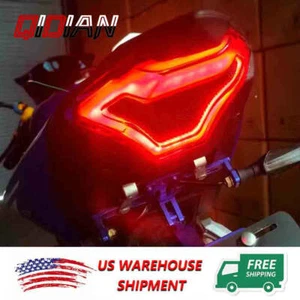 For YAMAHA R3 MT03 MT07 Motorcycle LED Taillight Brake Light Turn Signal Lamp - Picture 1 of 10