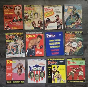 1968 The Ring Magazine tutti i 12 numeri / set completo, boxe, Ali, Liston - Foto 1 di 24