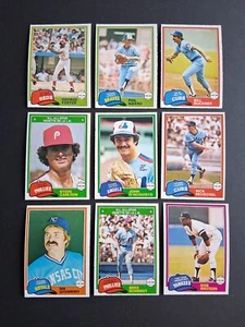 1981 OPC baseball U-pick to complete your set Gray backs #200- 374/EX+-MNT/READ - Picture 1 of 109