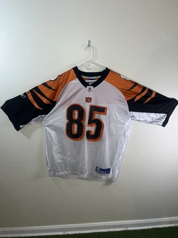 VTG Reebok NFL Chad Johnson Cincinnati Bengals Jersey Ochocinco HOF Adult XL Cover