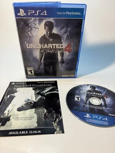 Uncharted 4: A Thief's End PS4, CIB, Original Insert Included - Picture 1 of 4