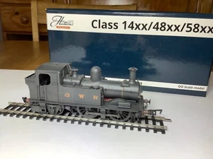 Hattons DJ Models H1405 GWR Wartime Black 0-4-2 48xx Tank Loco 4807 Weathered - Picture 1 of 5