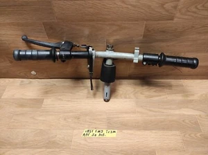 PICCOLO DANNO,VEDI FOTO- sterzo manubrio PIAGGIO APE 50 TL3M - Foto 1 di 12