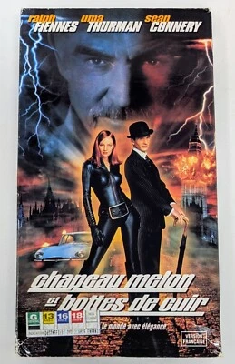 Chapeau melon et bottes de cuir VHS (1998) - NTSC - French - VG/G (Tested) - Image 1 of 4