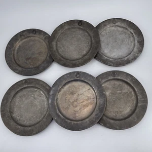 Wilton Armetale Colonial RWP Salatteller 6er Set Taverne Patina Historisch - Bild 1 von 11