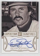 2013 Panini Cooperstown Collection Signatures /500 Dennis Eckersley Auto HOF