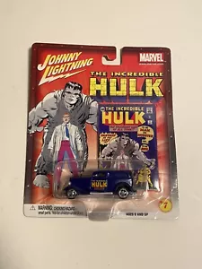 Johnny Lightning 2002 Delivery Incredible Hulk Purple New In Box - Picture 1 of 3