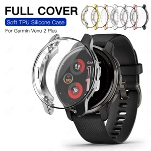 Silikon do Garmin Venu 2/2S Vivoactive 4/4S Ramka TPU Etui na zegarek Shell - Zdjęcie 1 z 24