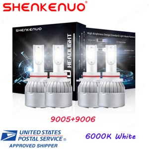 6000K Front LED Headlights Bulbs for Chevy Silverado 1500 2500 HD 1999-2006 - Picture 1 of 12
