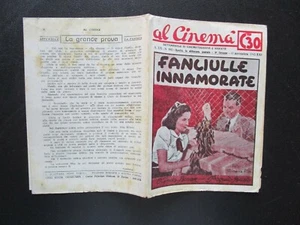 AL CINEMA 302 FANCIULLE INNAMORATE QUARTARA 1942 !!! OLINDA BOZAN - Picture 1 of 2