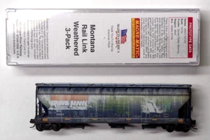 MTL Micro-Trains 09446880 MRL 50024 xBN 50 foot 3 bay hopper car FW Weathered - Picture 1 of 3