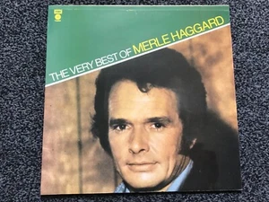 THE VERY BEST OF MERLE HAGGARD 1974 UK STEREO LP CAPITOL E-ST 23234 NEAR MINT - Picture 1 of 5