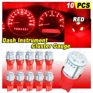 Dash Cluster Gauges Red SMD LED LIGHT BULB KIT Fits 81-87 GMC C1500 K1500 Truck - Picture 1 of 13