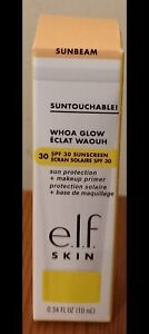 ELF SKIN Suntouchable! Whoa Glow SPF30 Lightweight Sunscreen & Primer Mini 10ml