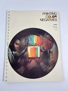 Libro de datos profesional Eastman Kodak impresión de negativos en color 1969 E-66 - Imagen 1 de 4