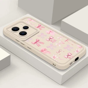 Bow For Xiaomi Redmi Note 14 Pro 13 12 11 Pro 14T 13T Silicone TPU Case Cover - Picture 1 of 20