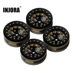 INJORA 1.3 Beadlock Felgen Messing Räder Naben 68g für 1/24 1/18 RC Crawler Auto - Bild 1 von 10