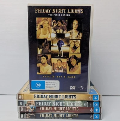 Friday Night Lights Complete Series Seasons 1-5 DVD Set Region 4 PAL Drama TV - image 1 of 4