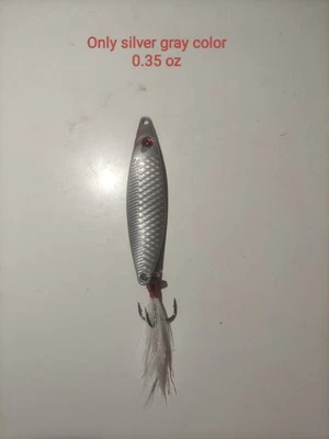 5PCS Metal Jig Fishing Lures Spinner Spoon Jigs Hook Sinking Swimbaits Saltwater - Image 1 of 4