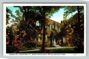 Bardstown Kentucky, CHURCH, CONVENT, NAZARETH ACADEMY Vintage Souvenir Postcard - Picture 1 of 2