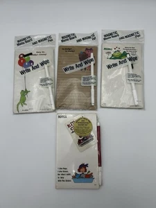 Tablero de notas Frog News Paper Pig Things To Do escribir en limpiar sellado de colección - Imagen 1 de 2