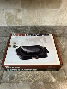 Bunn-O-Matic Scaldapiatto Caffettiera Finitura Porcellana Marrone Modello BCW In Scatola - Foto 1 di 5