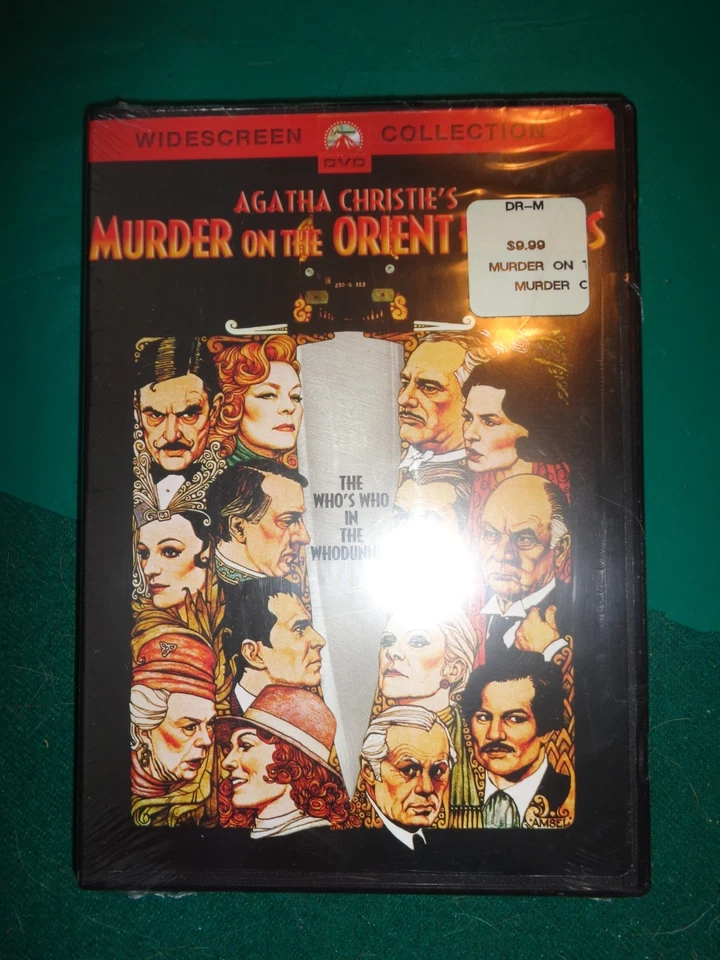 Murder on the Orient Express 2004 DVD Agatha Christie 1974 Film Foto 1 de 1