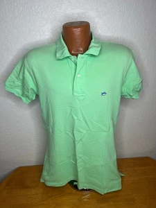 Herren Southern Tide The Skipjack Polo S/S Polo Golf Shirt 38 - Grün - Medium M - Bild 1 von 5