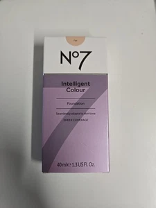 No7 Intelligent Colour Foundation 40ml Adapts to Skin Tone ~ Please Choose Shade - Picture 1 of 7