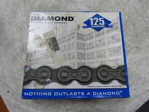 💥NEU DIAMANT 10' EINZELSTRANG ROLLENKETTE 40 NIETEN X-1466-010 - Bild 1 von 3