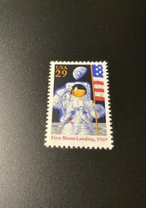 U.S. Scott #2841a Moon Landing 29¢ Single Stamp MNH OG - Picture 1 of 2
