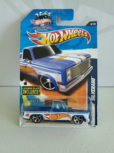 Hot Wheels 2011 HW Racing License Plate - '83 Chevy Silverado SEE YAA! - Picture 1 of 7