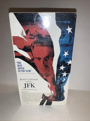 JFK 2-VHS New1992 Warner Watermark Kevin Costner/Tommy Lee Jones Sally Kirkland Foto 1 de 4